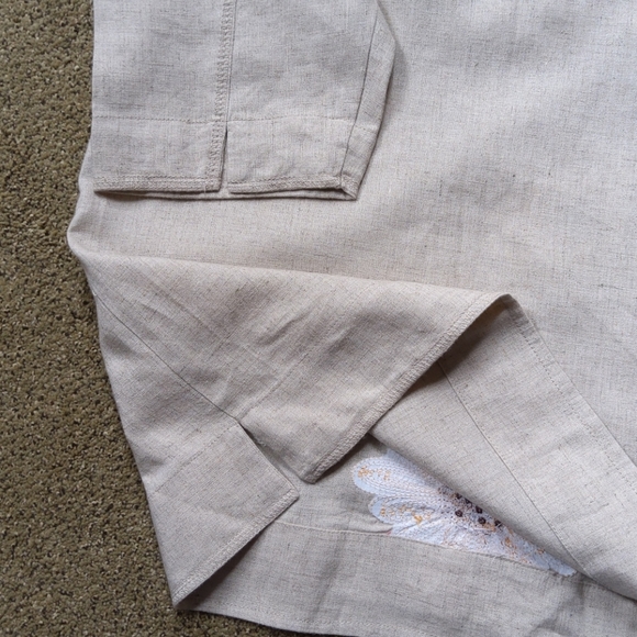 Kelly Scott Beige Khaki Button Down Jacket 2X - Picture 7 of 9